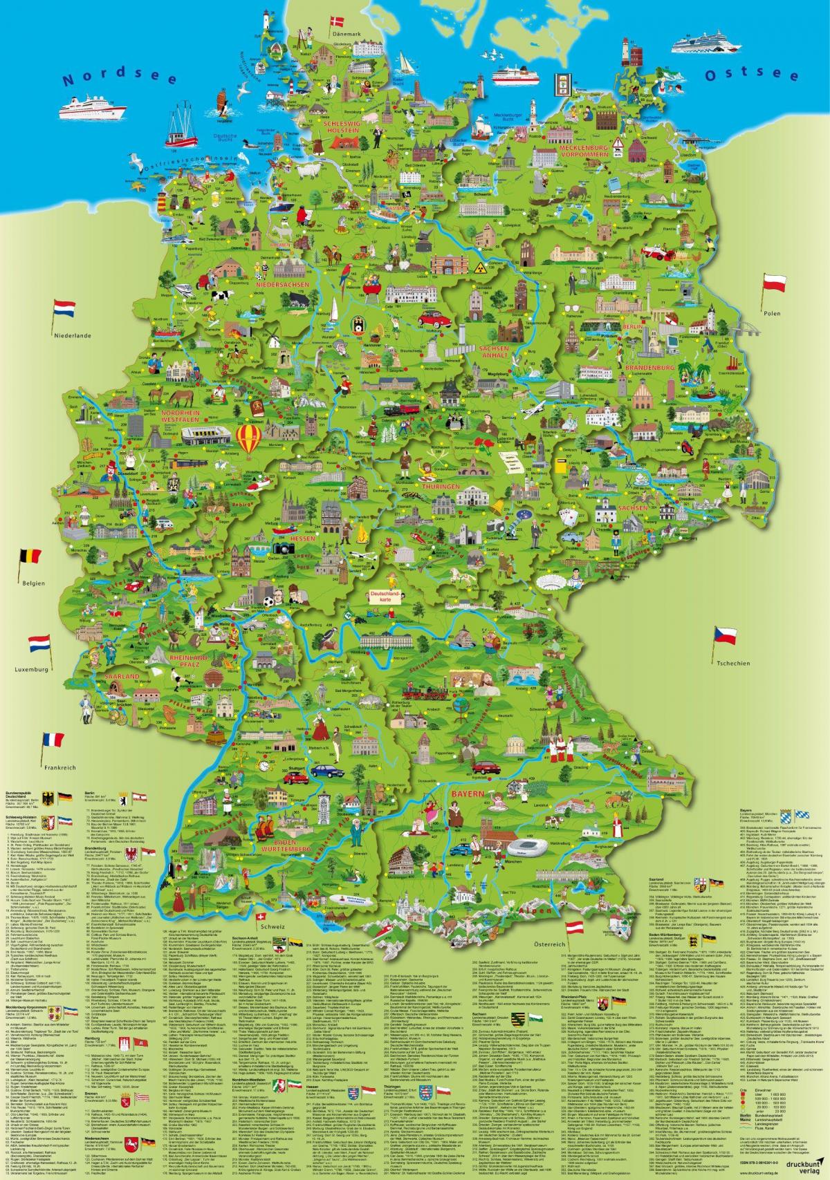 travel Germany map