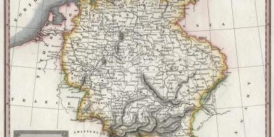Map of Germany old